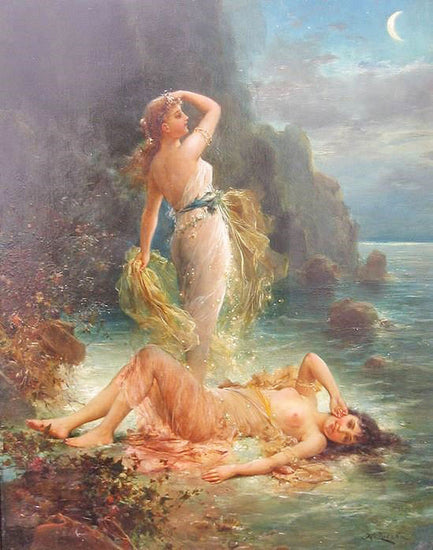 Water Nymphs by Hans Zatzka