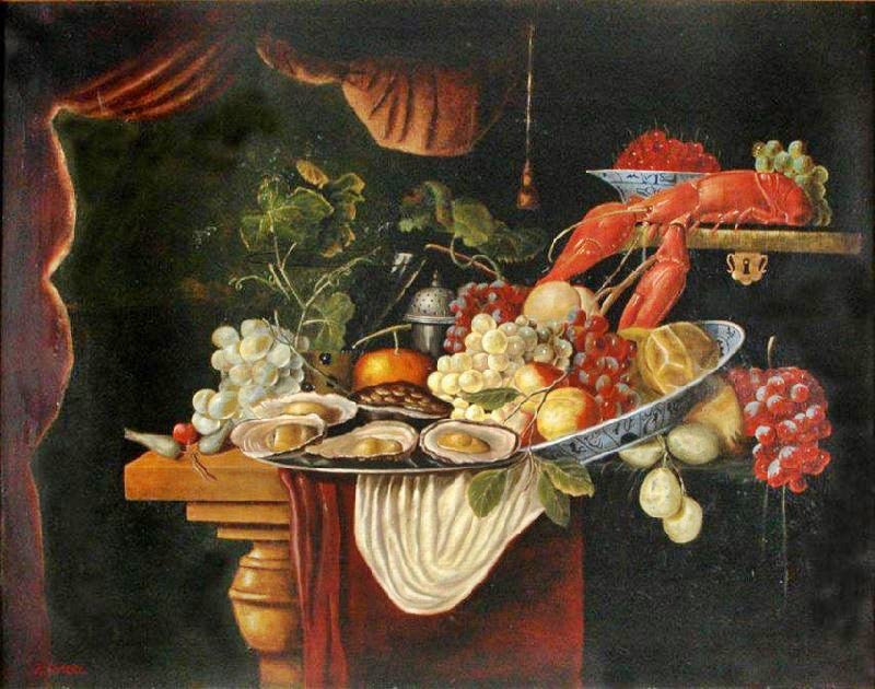 STILL LIFE WITH SEAFOOD