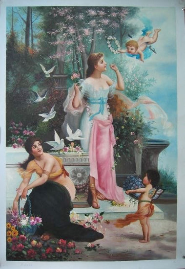 The Arrival Of Spring by Hans Zatzka