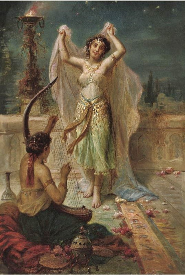 A Dance Under The Stars by Hans Zatzka