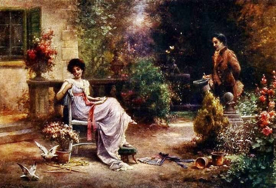 The Reply by Hans Zatzka