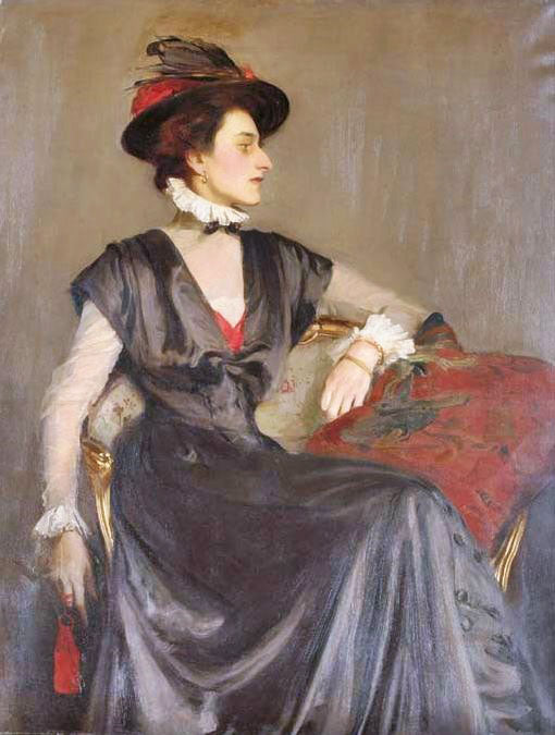 Portrait Of Monica Boyd by George Spencer Watson