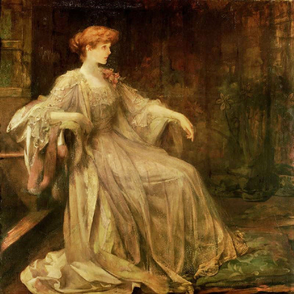 Portrait Of Violet, Duchess Of Rutland by James Jebusa Shannon
