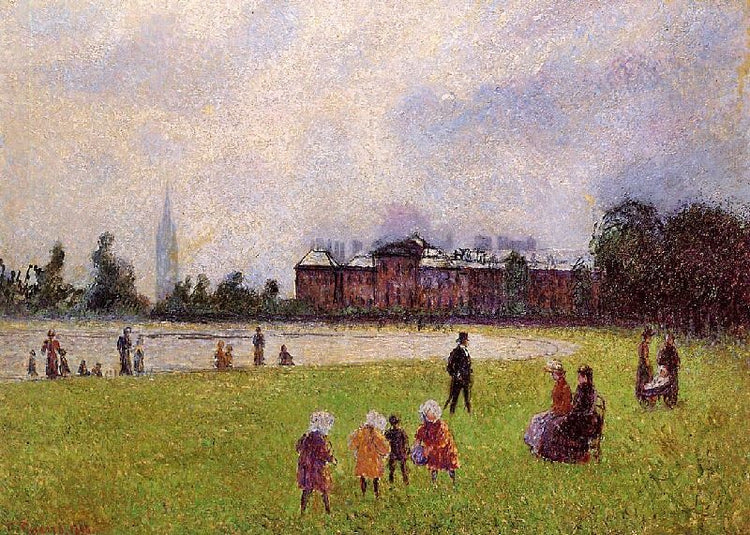 Kensington Gardens, London by Camille Pissarro