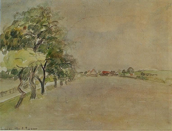 Eragny by Camille Pissarro