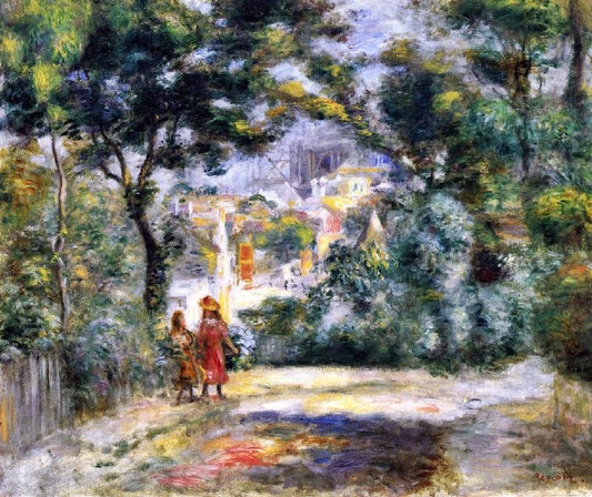 View Of Sacré-Coeur by Pierre Auguste Renoir