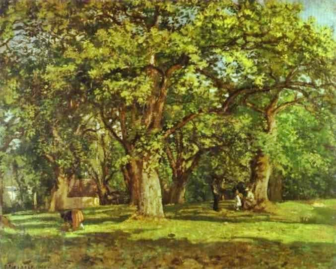 The Forest by Camille Pissarro