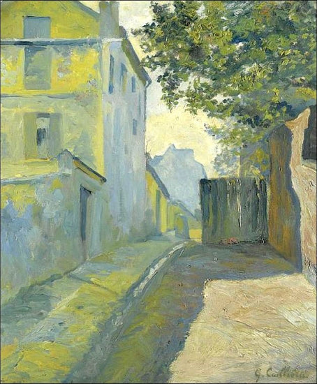 The Street Of Saint-Denis, Montmartre by Gustave Caillebotte