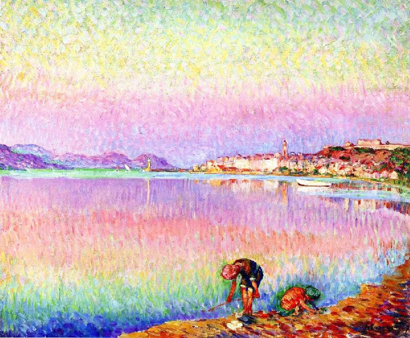 TWO CHILDREN BY THE WATER