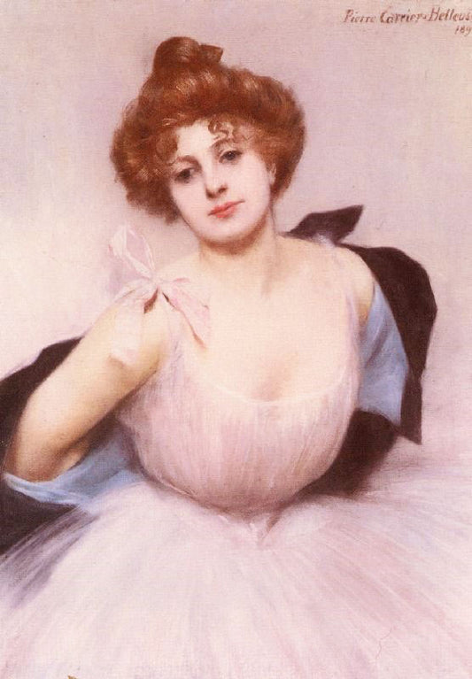 Portrait Of A Dancer by Pierre Carrier-Belleuse
