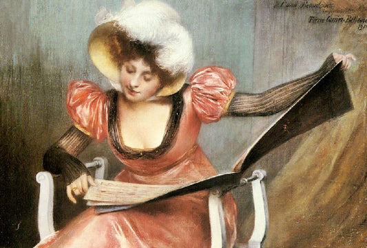 La Maison De Musique by Pierre Carrier-Belleuse