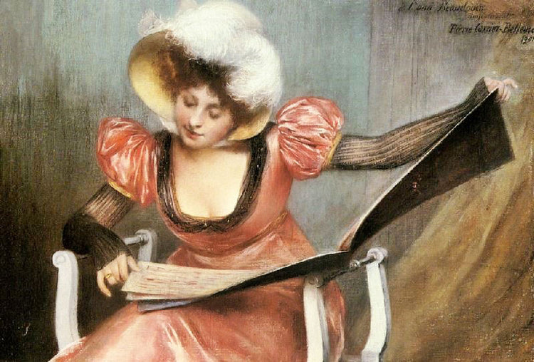 La Maison De Musique by Pierre Carrier-Belleuse