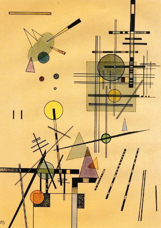 Strings by Wassily Kandinsk