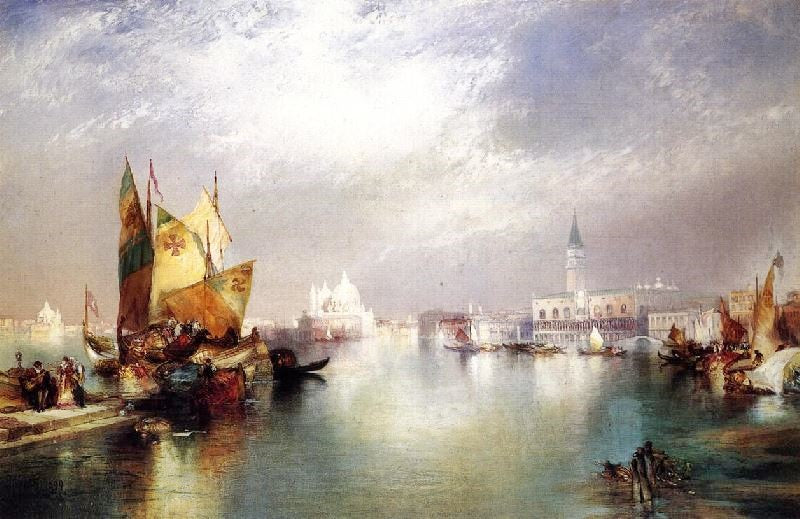 The Splendor Of Venice by Thomas Moran
