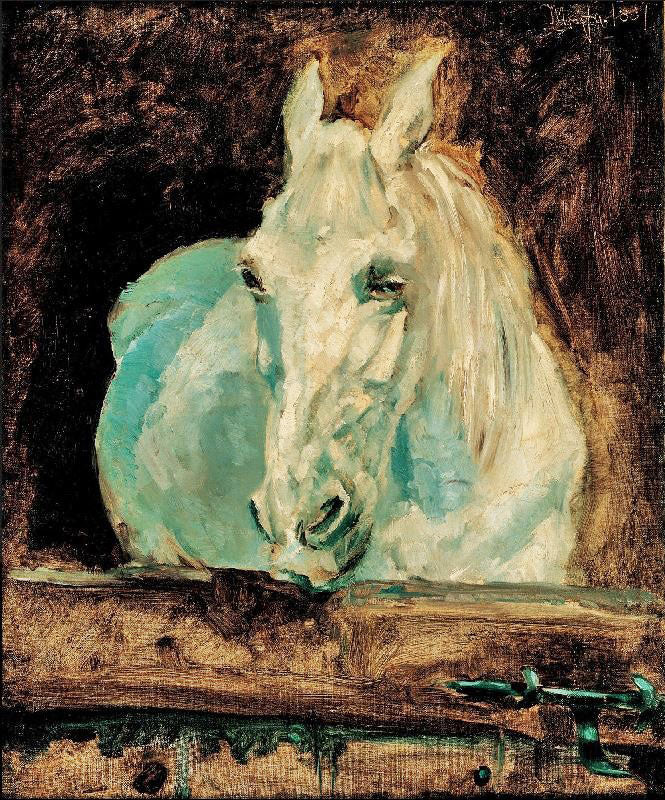 The White Horse Gazelle by Henri de Toulouse-Lautrec