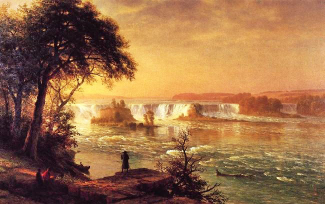 The Falls Of St. Anthony by Albert Bierstadt
