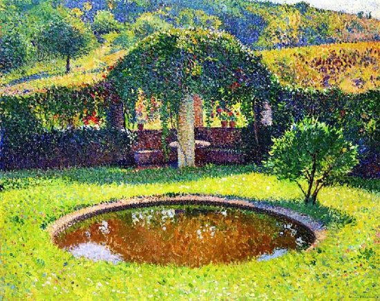 Bassin Et Tonnelle Sud-Ouest De Parc De Marquayrol by Henri Martin