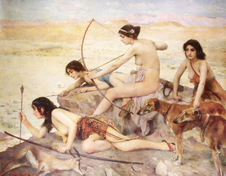 The Girls Of Atlas by Paul-Alexandre-Alfred Lero