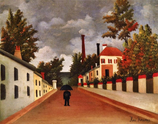 Vue Des Environs De Paris by Henri Rousseau