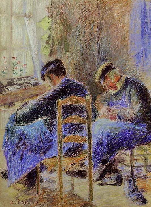 Shoemakers by Camille Pissarro