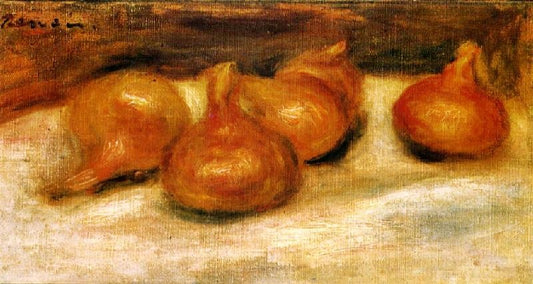 Still Life With Onions by Pierre Auguste Renoir