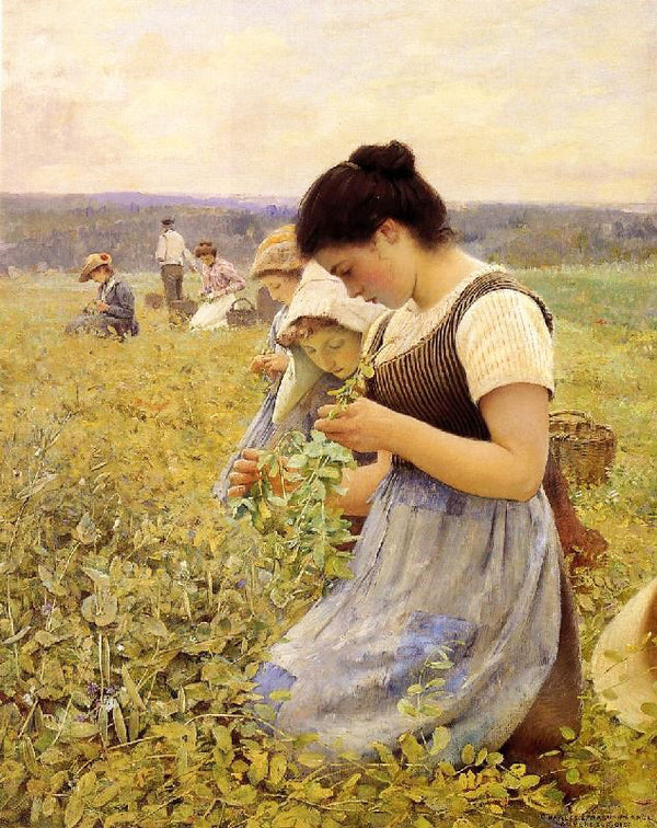 Women In The Fields by Charles Sprague Pearce