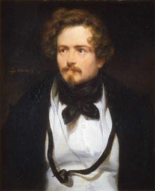 Portrait of Eugène-Emmanuel Amaury-Duval
