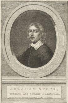 Portrait of Abraham Jansz. Storck