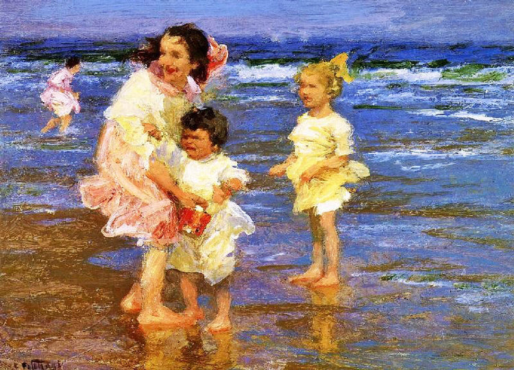 Cold Feet by Edward Potthast