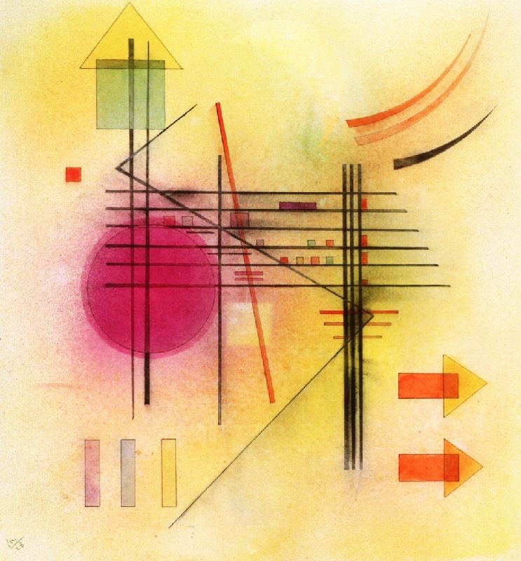Vibrant by Wassily Kandinsk