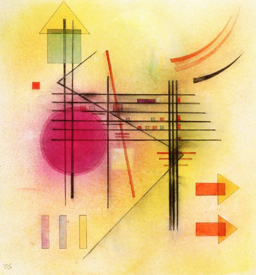 Vibrant by Wassily Kandinsk