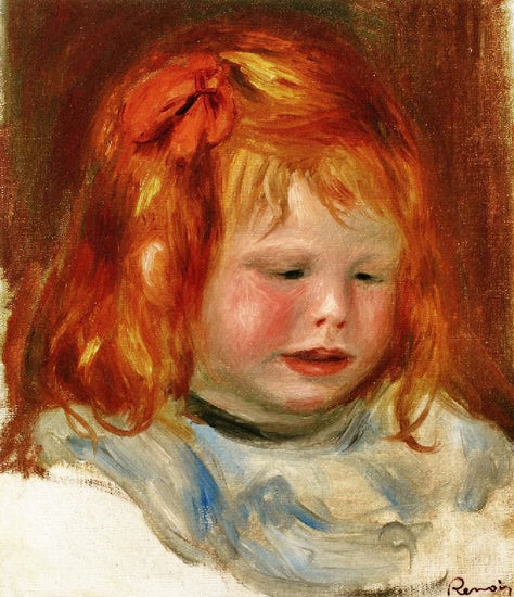 Portrait Of Jean Renoir by Pierre Auguste Renoir