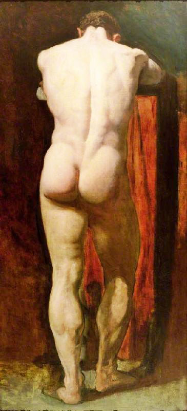 Standing Male Nude by William Ett