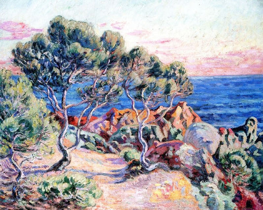 The Rocks At Agay by Armand Guillaumin