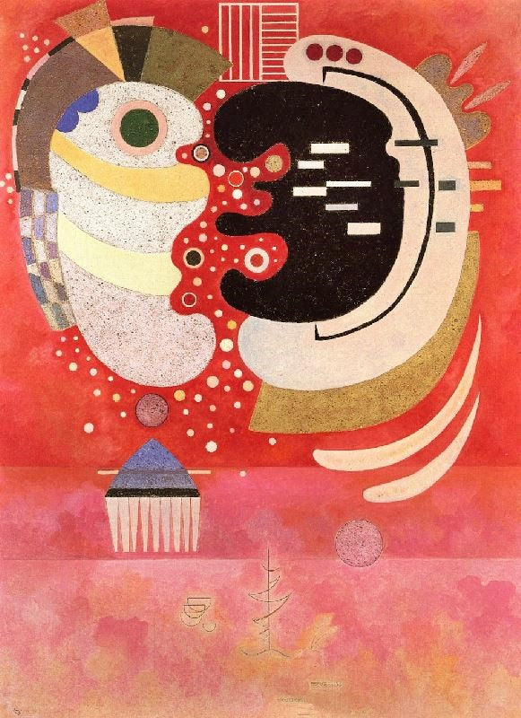 In Between by Wassily Kandinsk