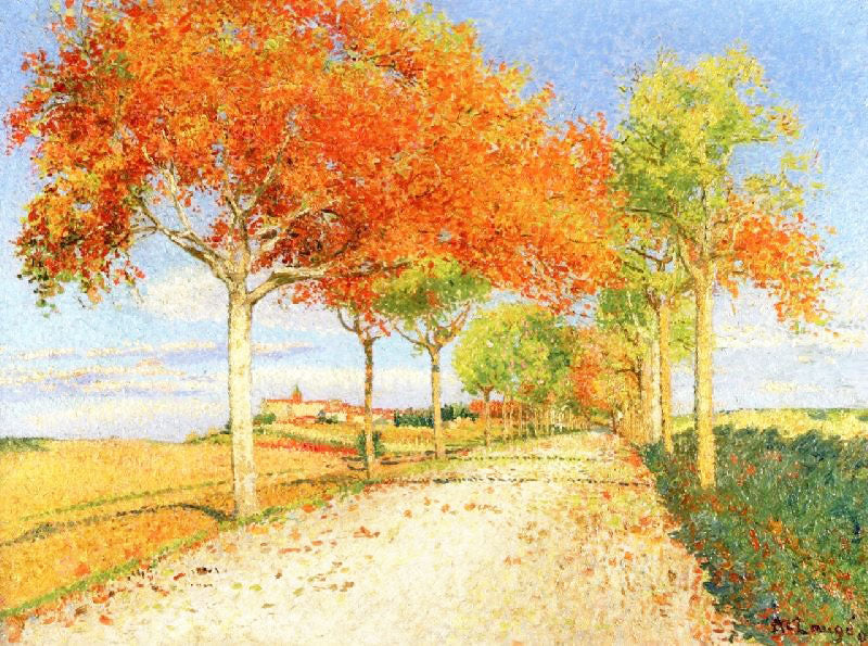 The Road To Cailhau by Achille Laugé