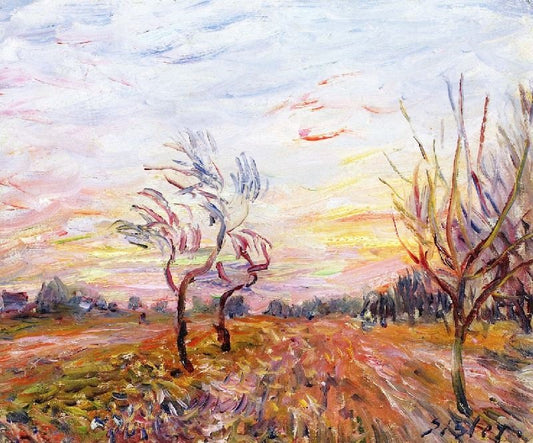 Orchard Near Moret-Sur-Loing by Alfred Sisle