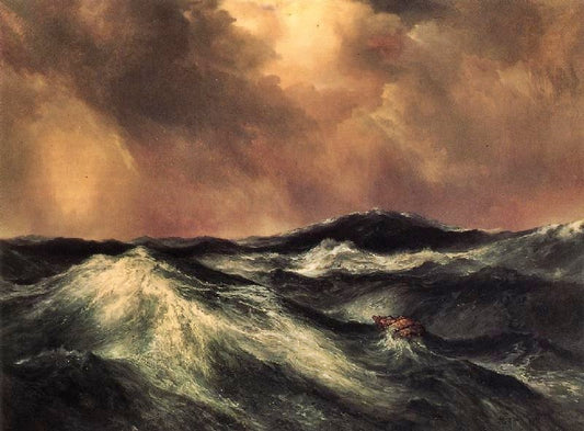 The Angry Sea by Thomas Moran