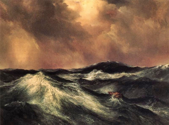 The Angry Sea by Thomas Moran