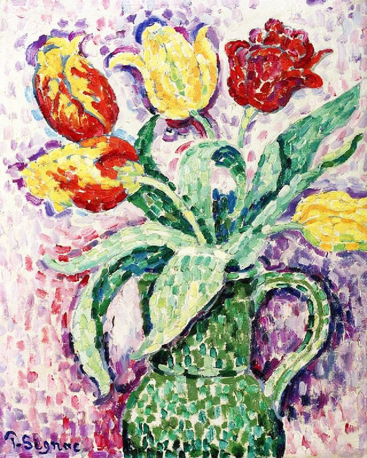 The Green Pot by Paul Signac