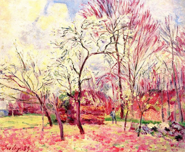 The First Day Of Spring by Alfred Sisle
