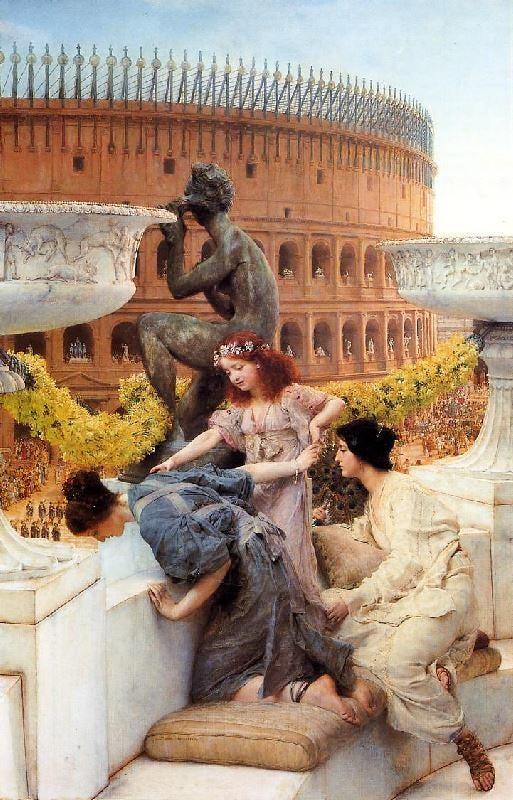 The Coliseum by Sir Lawrence Alma-Tadema