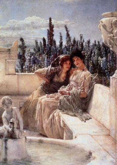 Whispering Noon by Sir Lawrence Alma-Tadema