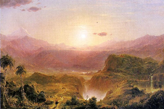 The Andes Of Ecuador by Frederic Edwin Church