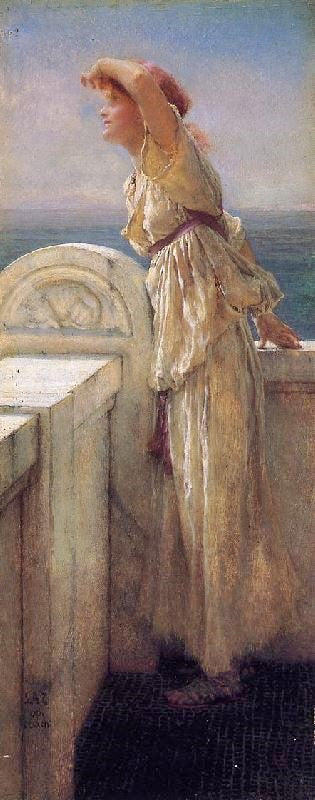 Hopeful by Sir Lawrence Alma-Tadema