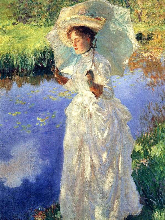 A Morning Walk by John Singer Sargent