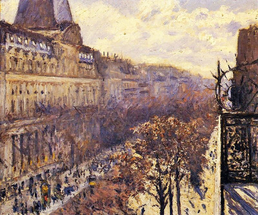 Boulevard Des Italiens by Gustave Caillebotte