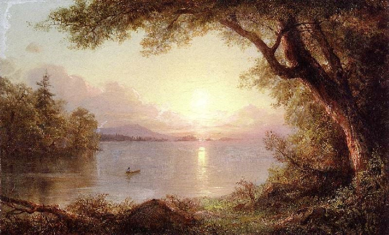 LANDSCAPE IN THE ADIRONDACKS