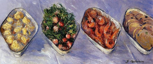Hors D’Oeuvre by Gustave Caillebotte