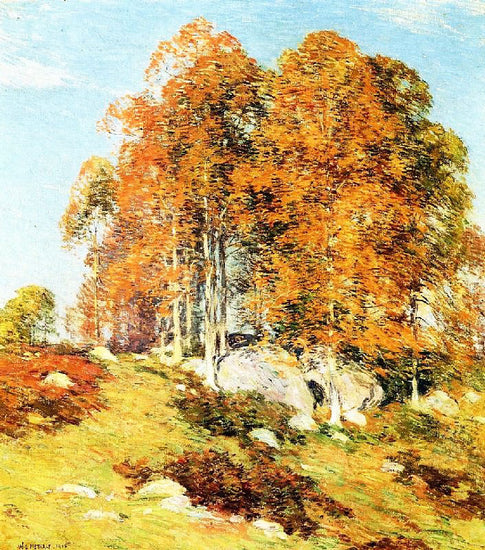 Early October by Willard Leroy Metcalf